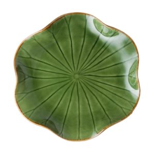 dessert plate lotus collection