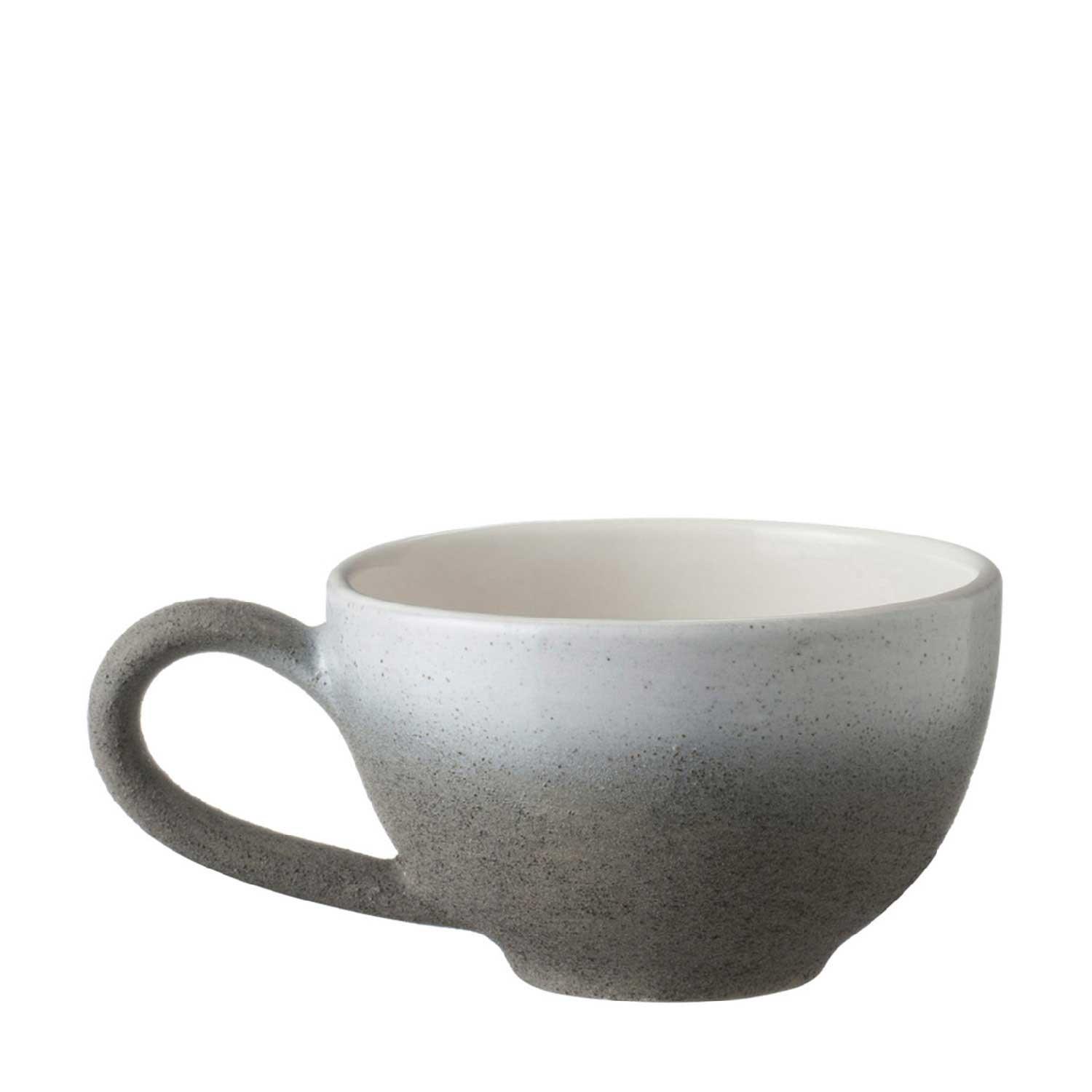 Classic Round Espresso Cup Timberline White Extra - Jenggala Keramik Bali -  Ceramic