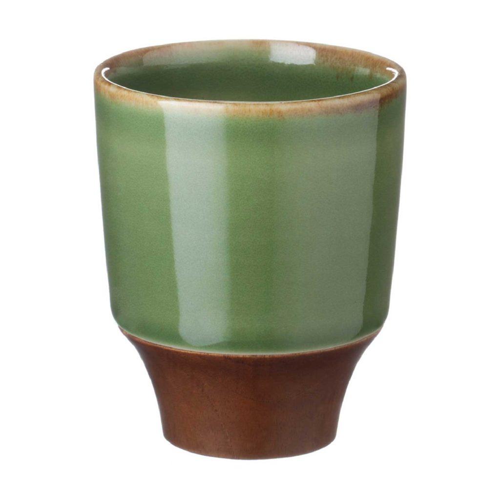 LARGE KENDI CUP WITH WOOD 4
