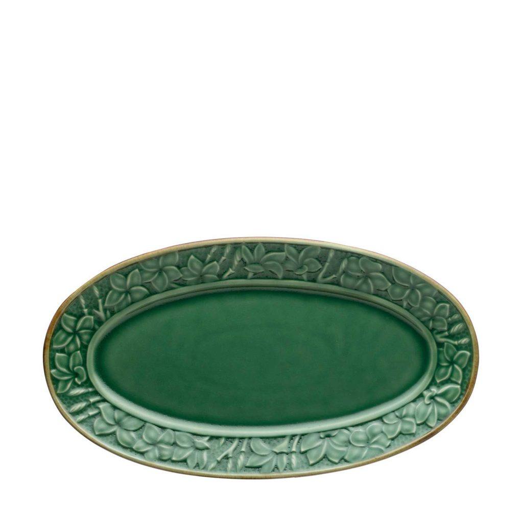 Frangipani Oval Plate by Lukas