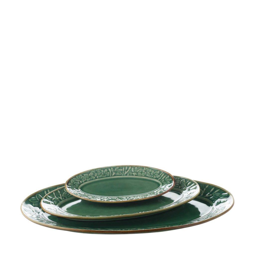 Frangipani Oval Plate set by Lukas