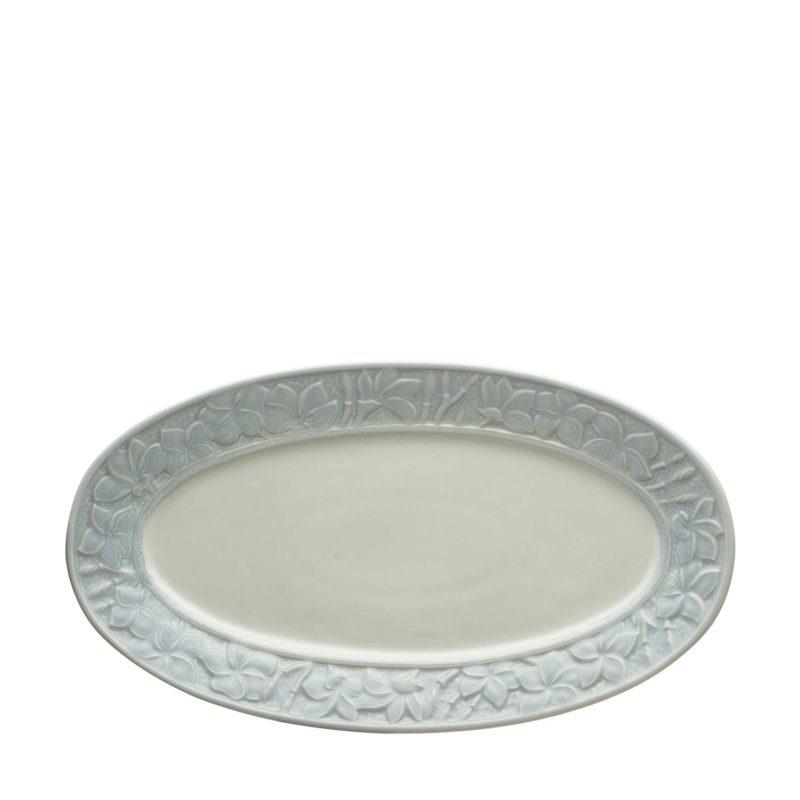 Frangipani Oval Plate set by Lukas
