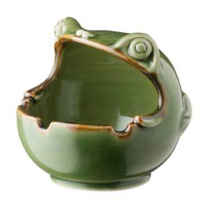 ceramic ashtray frog collection