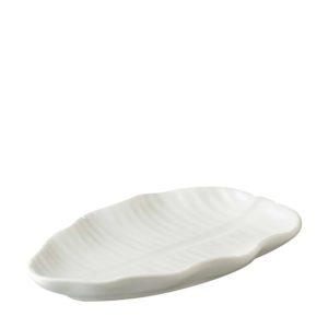 banana leaf collection ceramic plate