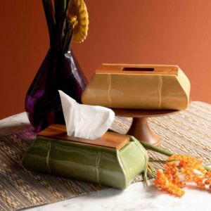 bamboo collection bathroom and spa amenities tissue box