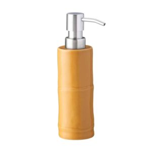 bamboo collection bathroom and spa amenities soap dispenser