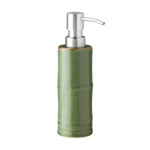 bamboo collection bathroom and spa amenities soap dispenser