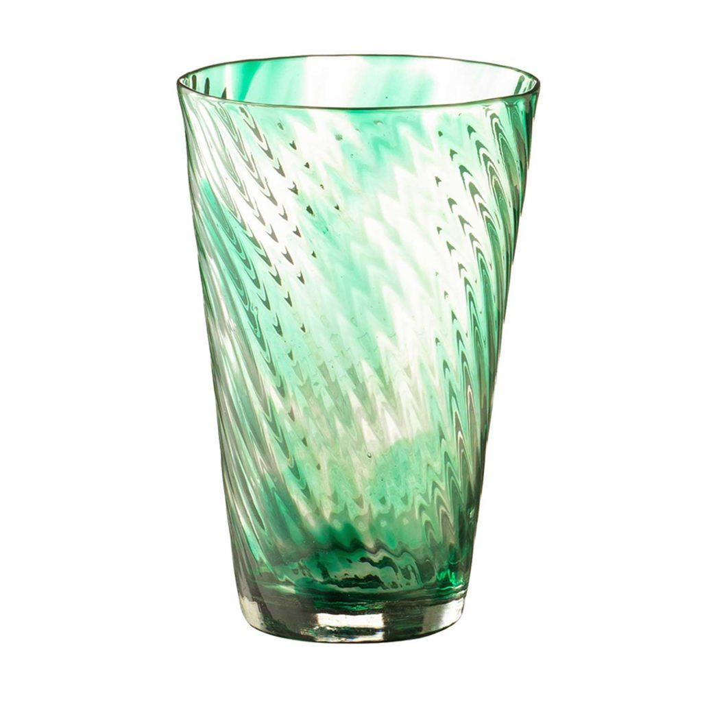 Tapered Glass Tall Spiral