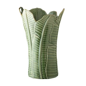 banana leaf collection vase