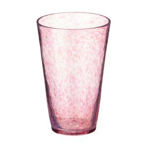 tapered glass water glass