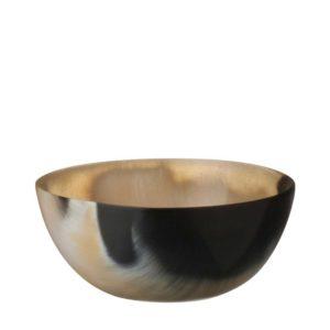 condiment dish oval dishes cow horn