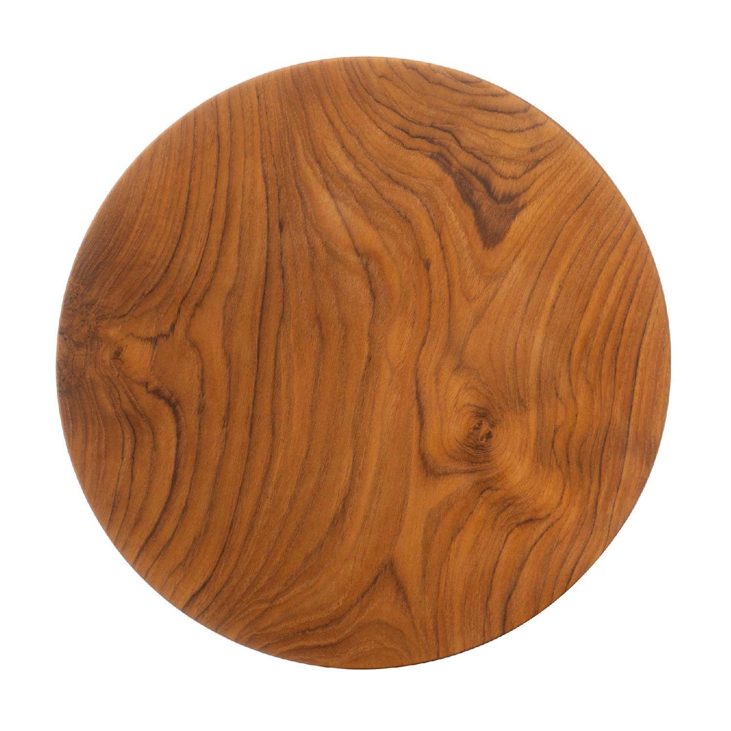 Wooden Round Tray Plate