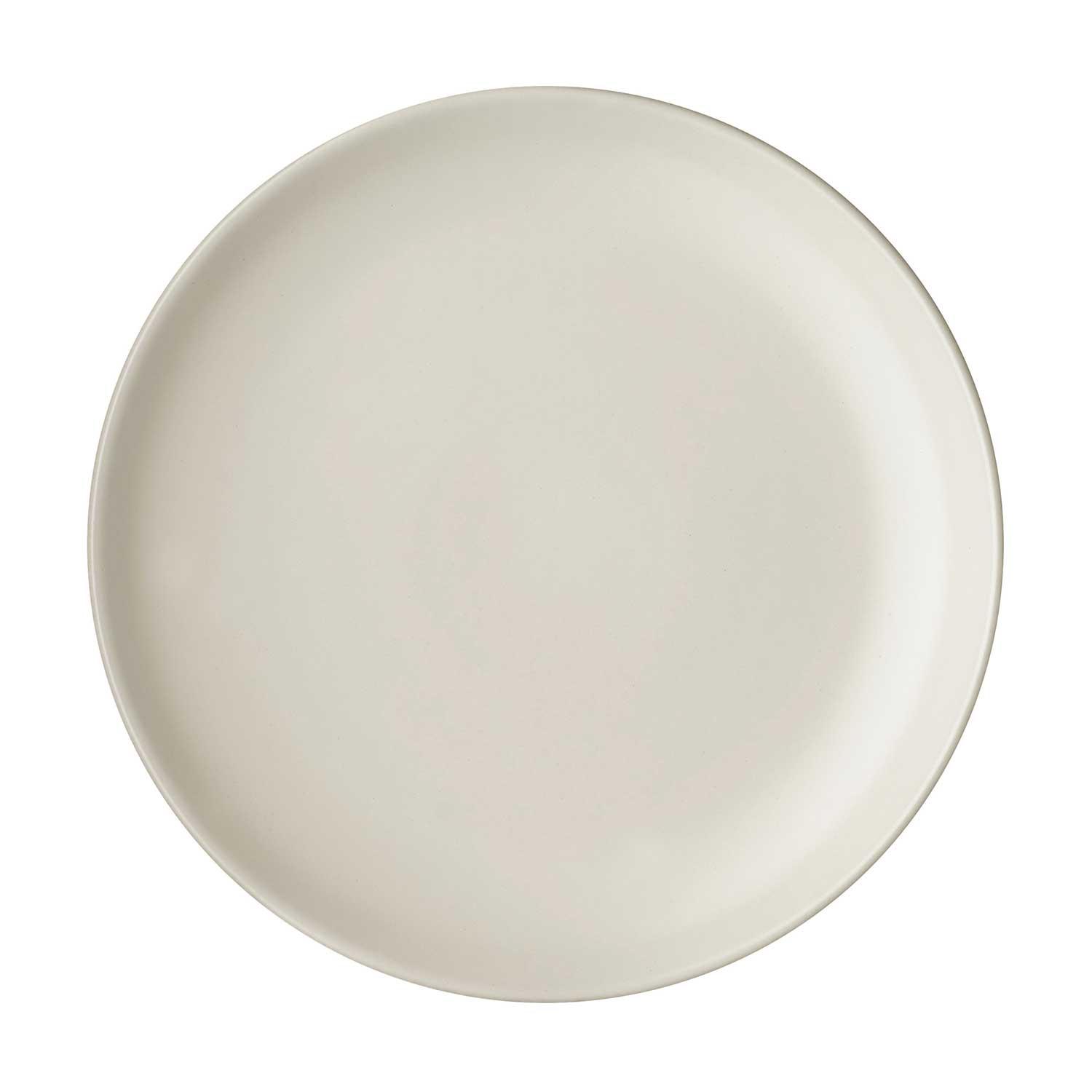 Classic Round Dessert Plate Timberline White