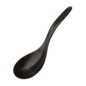 made of horn spoon