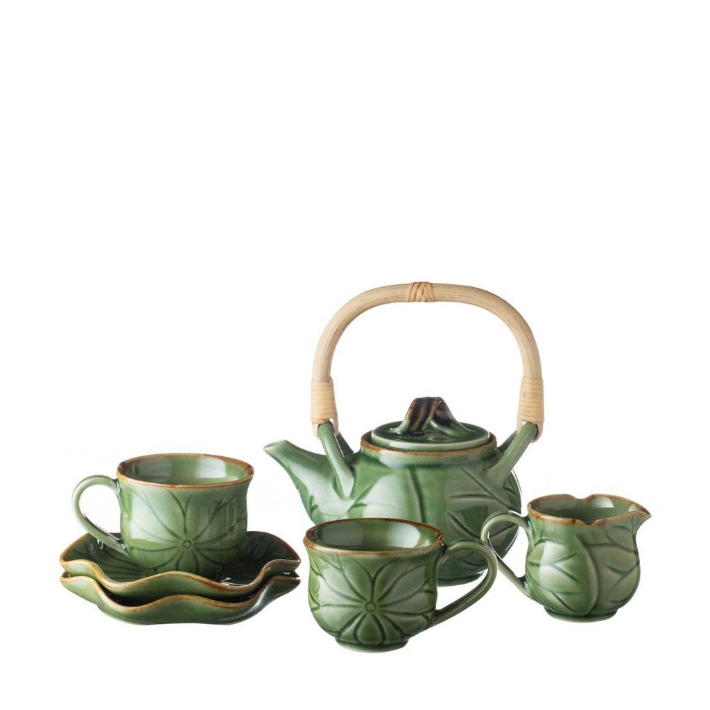 Small Lotus Tea Set