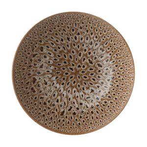 hammered collection jenggala artwork ceramic serving bowl