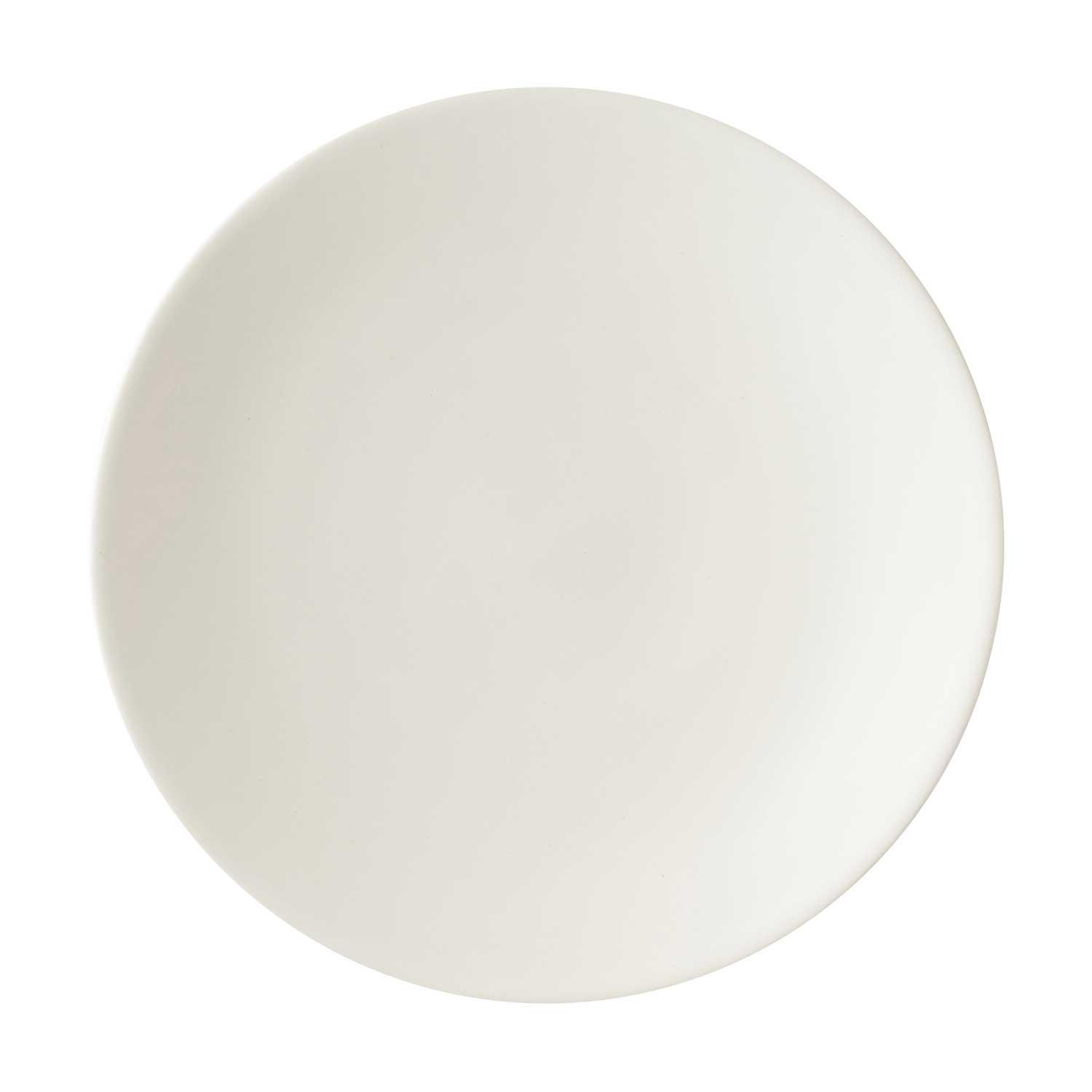 classic curved bread & butter plate