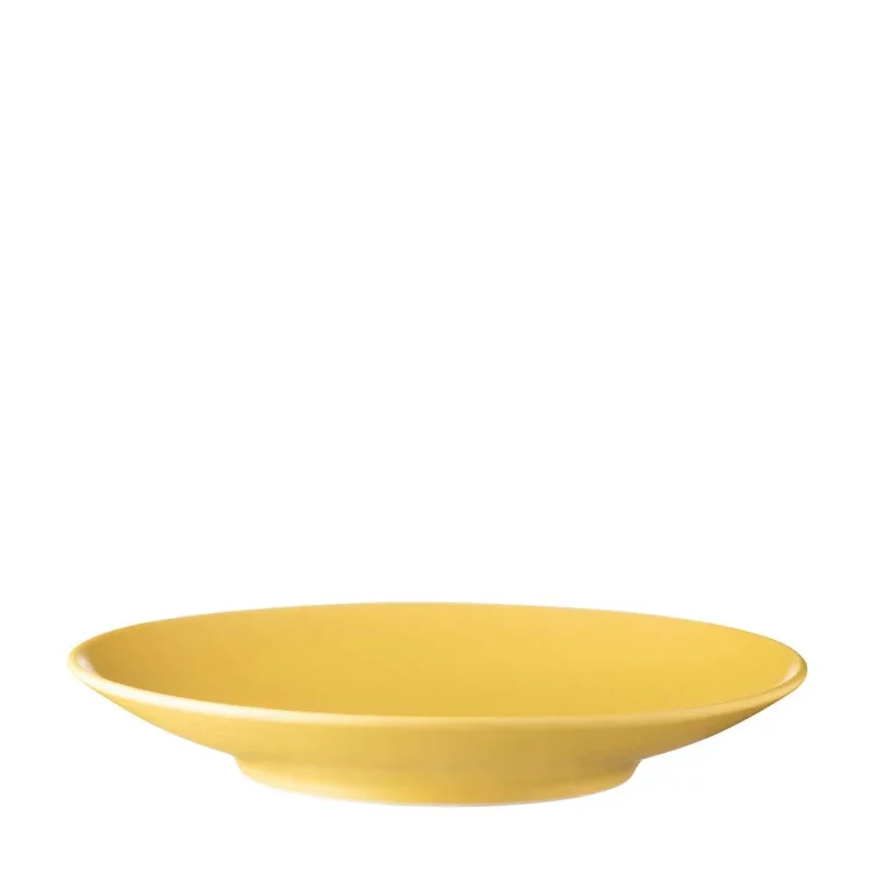 Classic Curved Breakfast Plate Satin Yellow - Image 2