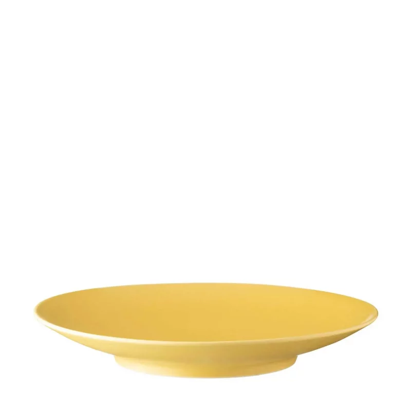 Classic Curved Dinner Plate Satin Yellow - Image 2