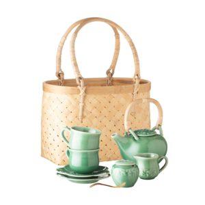 frangipani collection hampers teapot set