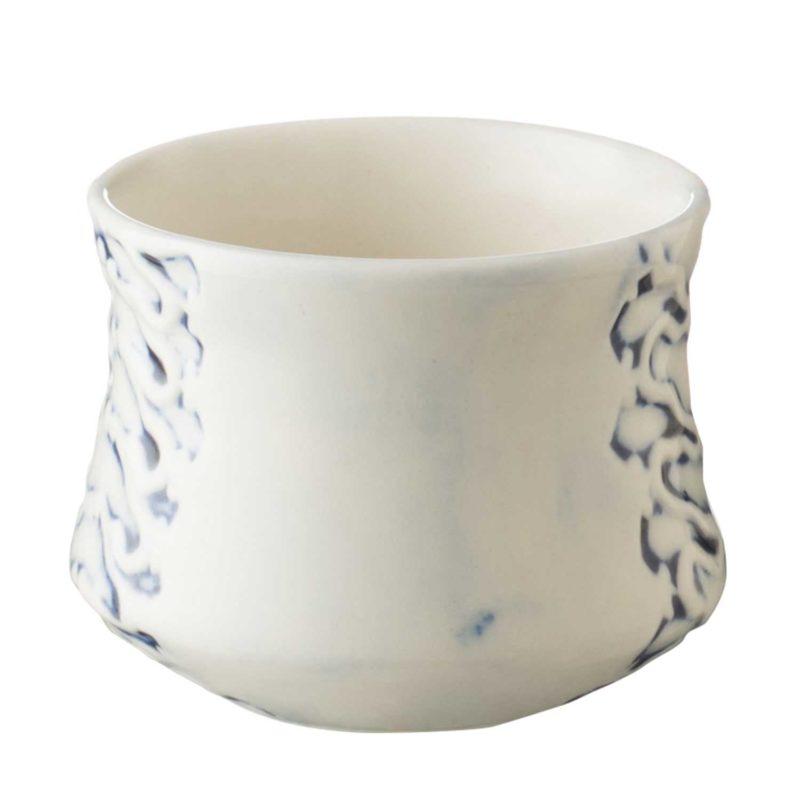 Cup With Carved Batik