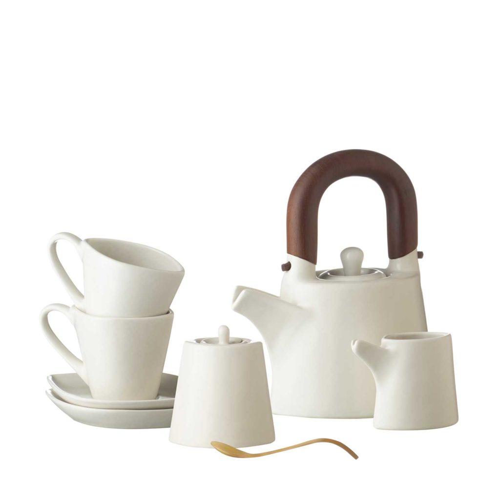 Bruka Teapot Set Cream Kahala