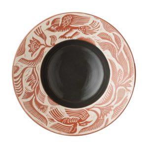 jenggala artwork ceramic septa adi serving bowl