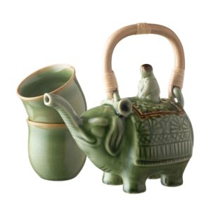 elephant style tea set