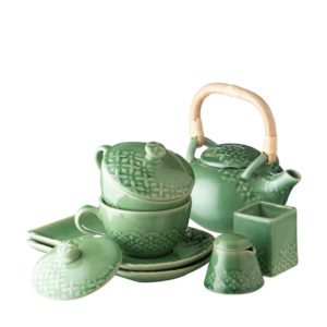batik collection tea set